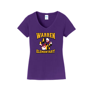 Warren Elm-Womens Fan Favorite V-Neck Tee On-Demand