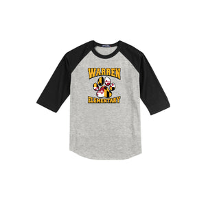 Warren Elm-Adult Unisex Baseball Tee On-Demand