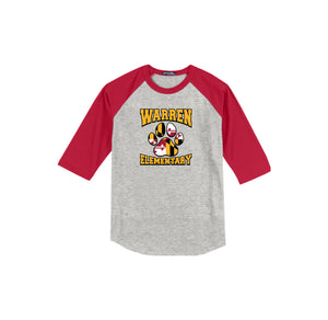 Warren Elm-Adult Unisex Baseball Tee On-Demand