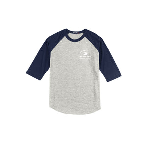 Bel Aire Park  On-Demand-Youth Unisex Baseball Tee On-Demand Left Chest