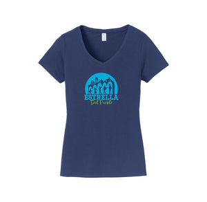 Estrella del Pueblo Fall-Womens Fan Favorite V-Neck Tee On-Demand