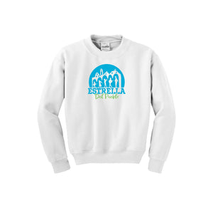 Estrella del Pueblo Fall-Youth Unisex Crewneck Sweatshirt On-Demand