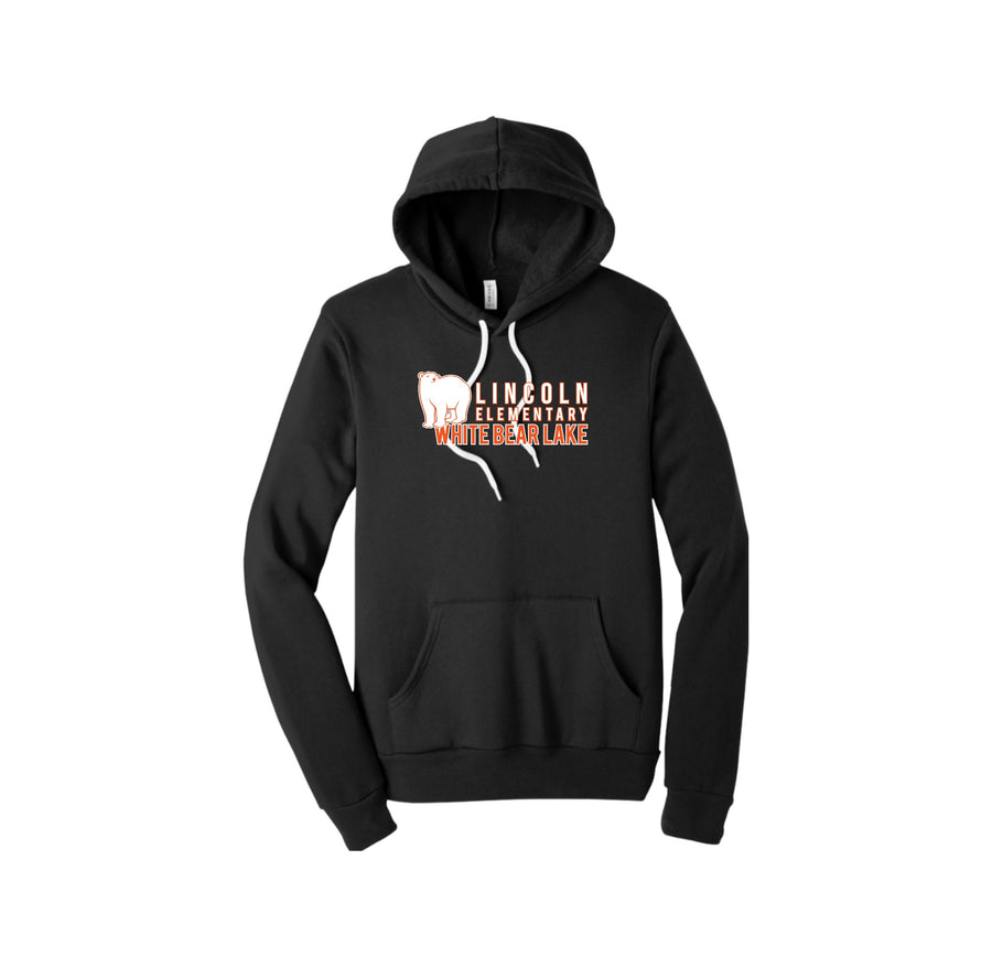 Lincoln Elementary (WBL) Spirit Wear 2024-25 On Demand Store-Adult Unisex Premium Sponge Fleece Pullover Hoodie On-Demand