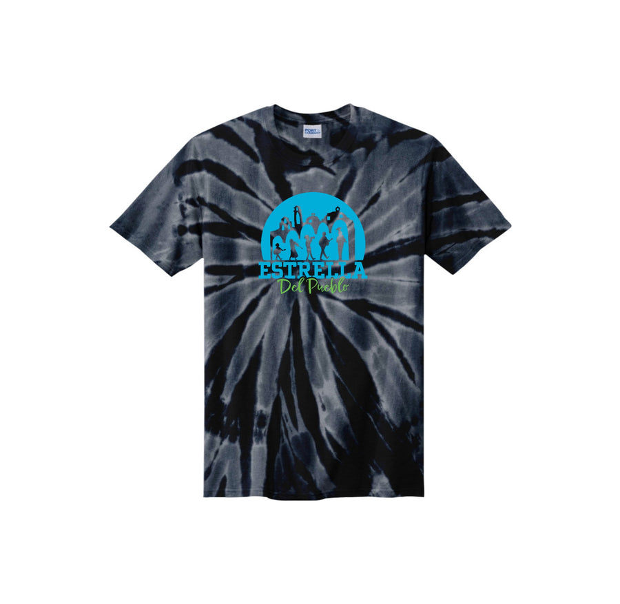 Estrella del Pueblo Fall-Youth Unisex Tie-Dye Shirt On-Demand