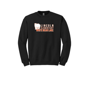 Lincoln Elementary (WBL) Spirit Wear 2024-25 On Demand Store-Adult Unisex Crewneck Sweatshirt On-Demand