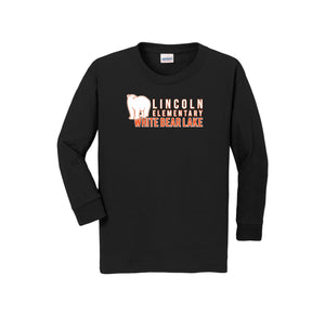 Lincoln Elementary (WBL) Spirit Wear 2024-25 On Demand Store-Youth Unisex Long Sleeve Tee On-Demand