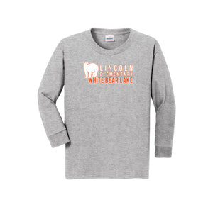 Lincoln Elementary (WBL) Spirit Wear 2024-25 On Demand Store-Youth Unisex Long Sleeve Tee On-Demand