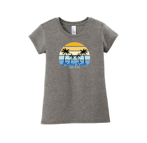 Monte Vista Elementary-Girls Youth Premium Tee On-Demand Circle