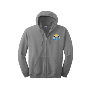 Monte Vista Elementary-Adult Unisex Full-Zip Hooded Sweatshirt On-Demand Circle