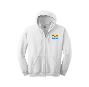 Monte Vista Elementary-Adult Unisex Full-Zip Hooded Sweatshirt On-Demand Circle