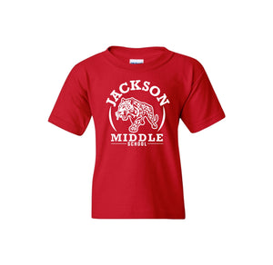 Jackson Middle School Spirit Wear 2024-25 On Demand Store-Youth Unisex T-Shirt On-Demand Circle