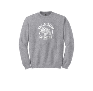 Jackson Middle School Spirit Wear 2024-25 On Demand Store-Adult Unisex Crewneck Sweatshirt On-Demand Circle