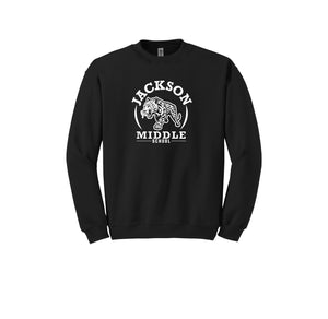 Jackson Middle School Spirit Wear 2024-25 On Demand Store-Adult Unisex Crewneck Sweatshirt On-Demand Circle