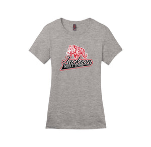 Jackson Middle School Spirit Wear 2024-25 On Demand Store-Women's Premium Tee On-Demand