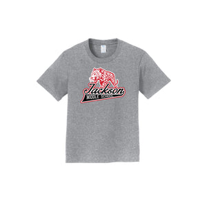 Jackson Middle School Spirit Wear 2024-25 On Demand Store-Youth Unisex Fan Favorite Premium Tee On-Demand