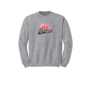 Jackson Middle School Spirit Wear 2024-25 On Demand Store-Adult Unisex Crewneck Sweatshirt On-Demand