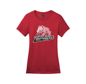 Jackson Middle School Spirit Wear 2024-25 On Demand Store-Women's Premium Tee On-Demand