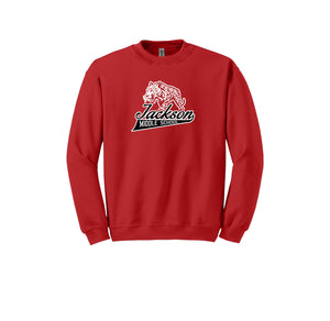 Jackson Middle School Spirit Wear 2024-25 On Demand Store-Adult Unisex Crewneck Sweatshirt On-Demand