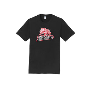 Jackson Middle School Spirit Wear 2024-25 On Demand Store-Adult Unisex Fan Favorite Premium Tee On-Demand