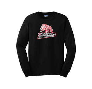 Jackson Middle School Spirit Wear 2024-25 On Demand Store-Adult Unisex Long Sleeve Tee On-Demand