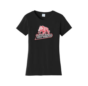 Jackson Middle School Spirit Wear 2024-25 On Demand Store-Women's Fan Favorite Tee On-Demand