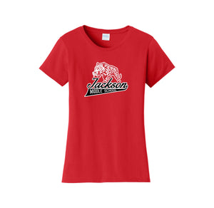 Jackson Middle School Spirit Wear 2024-25 On Demand Store-Women's Fan Favorite Tee On-Demand