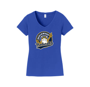 Beachwood Elm-Womens Fan Favorite V-Neck Tee On-Demand Circle