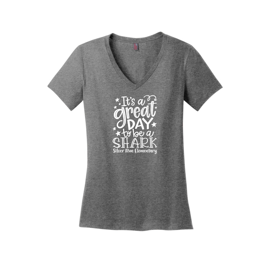 Silver Run Elementary-District Womens Perfect Weight V-Neck Tee On-Demand
