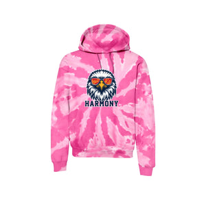 Harmony School On Demand-Adult Unisex Tie-Dye Pullover Hooded Sweatshirt On-Demand