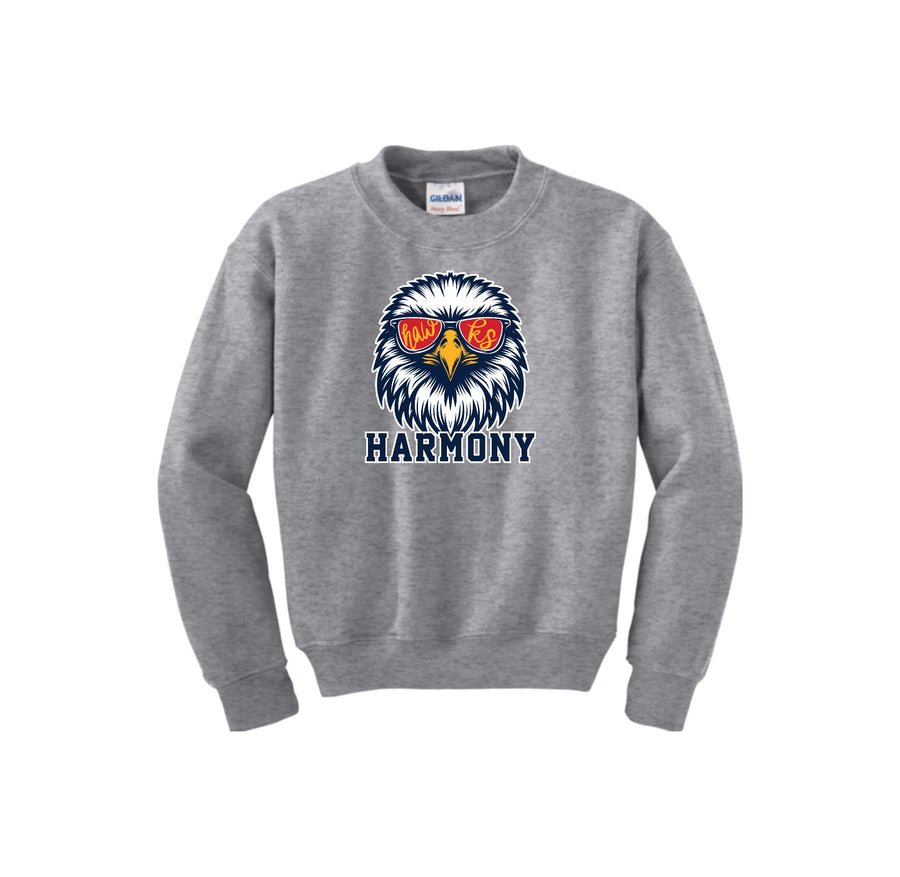 Harmony School On Demand-Youth Unisex Crewneck Sweatshirt On-Demand