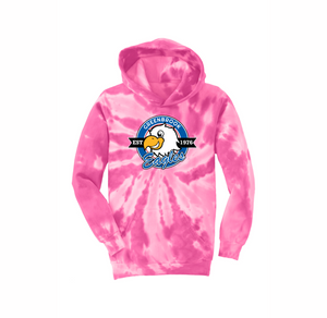 Greenbrook-Youth Unisex Tie-Dye Hoodie On-Demand