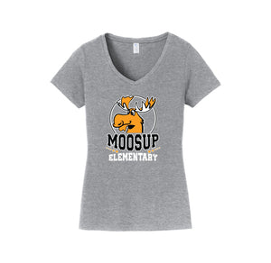 Moosup Elementary On Demand-Women's Fan Favorite V-Neck Tee On-Demand