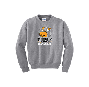 Moosup Elementary On Demand-Youth Unisex Crewneck Sweatshirt On-Demand