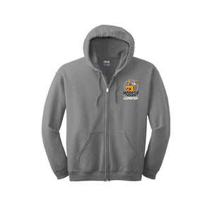 Moosup Elementary On Demand-Adult Unisex Full-Zip Hooded Sweatshirt On-Demand