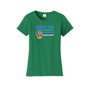 Chapman Hills Elementary Spirit Wear 2024/25 On Demand-Womens Fan Favorite Tee On-Demand Stripe Logo