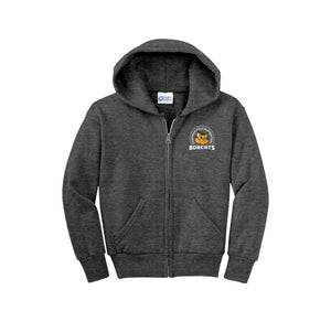 Chapman Hills Elementary-Youth Unisex Full-Zip Hooded Sweatshirt On-Demand Circle Logo