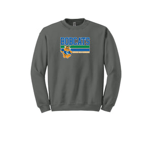 Chapman Hills Elementary Spirit Wear 2024/25 On Demand-Adult Unisex Crewneck Sweatshirt On-Demand Stripe Logo