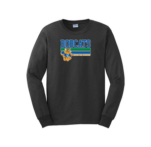 Chapman Hills Elementary Spirit Wear 2024/25 On Demand-Adult Unisex Long Sleeve Tee On-Demand Stripe Logo