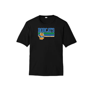 Chapman Hills Elementary Spirit Wear 2024/25 On Demand-Adult Unisex Dri-Fit Shirt On-Demand Stripe Logo