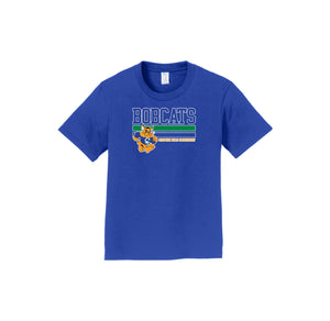 Chapman Hills Elementary Spirit Wear 2024/25 On Demand-Youth Unisex Fan Favorite Premium Tee On-Demand Stripe Logo