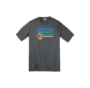 Chapman Hills Elementary Spirit Wear 2024/25 On Demand-Youth Unisex Dri-Fit Shirt On-Demand Stripe Logo