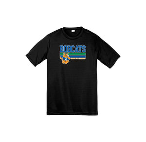 Chapman Hills Elementary Spirit Wear 2024/25 On Demand-Youth Unisex Dri-Fit Shirt On-Demand Stripe Logo