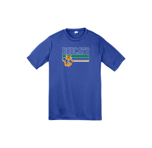 Chapman Hills Elementary Spirit Wear 2024/25 On Demand-Youth Unisex Dri-Fit Shirt On-Demand Stripe Logo