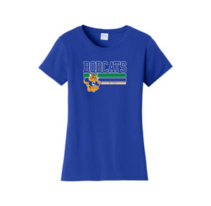 Chapman Hills Elementary Spirit Wear 2024/25 On Demand-Womens Fan Favorite Tee On-Demand Stripe Logo