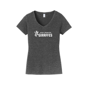 Jesse Wharton Spirit Wear and Tower Shirts 2024-25 On-Demand-Womens Fan Favorite V-Neck Tee On-Demand Jesse