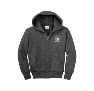 Dayton Oaks On Demand-Youth Unisex Full-Zip Hooded Sweatshirt On-Demand