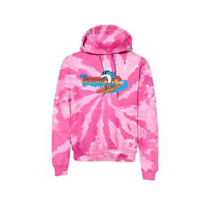 Dayton Oaks On Demand-Adult Unisex Tie-Dye Pullover Hooded Sweatshirt On-Demand Sunset