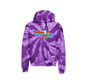 Dayton Oaks On Demand-Adult Unisex Tie-Dye Pullover Hooded Sweatshirt On-Demand Sunset