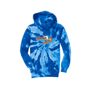 Dayton Oaks On Demand-Youth Tie-Dye Pullover Hooded Sweatshirt On-Demand Sunset