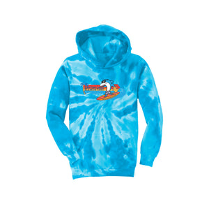 Dayton Oaks On Demand-Youth Tie-Dye Pullover Hooded Sweatshirt On-Demand Sunset